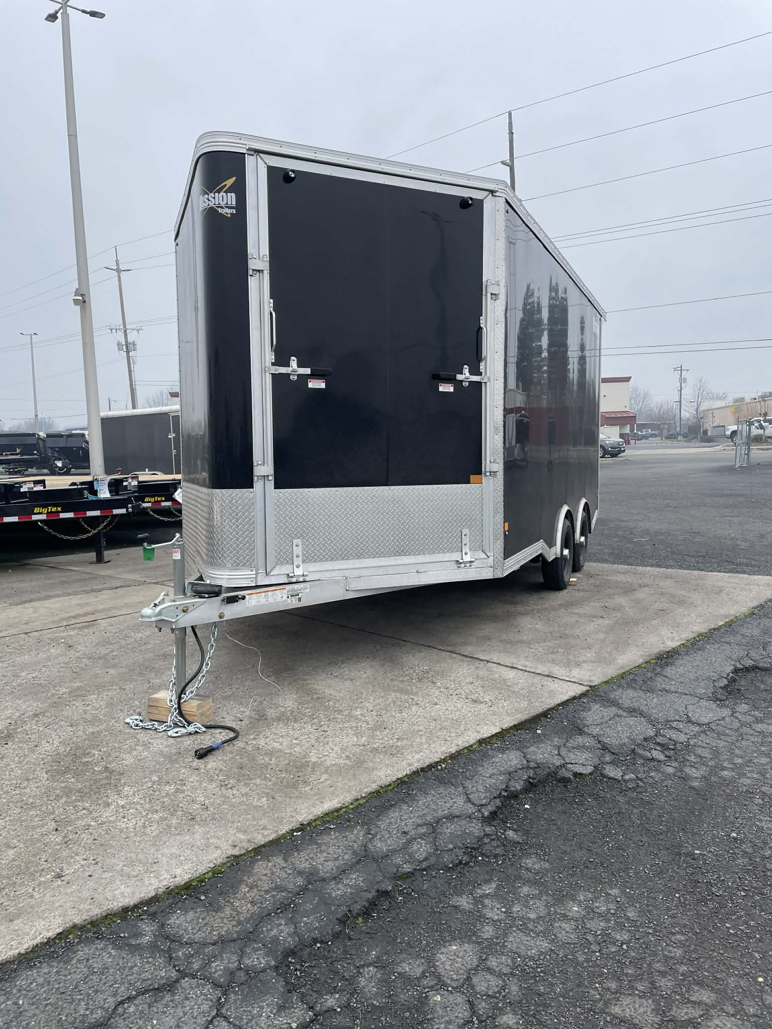 2026 Mission 8.5 x 16 Enclosed Snow Trailer