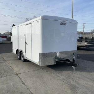 2026 Cargo Mate 8.5 X 16 Blazer Enclosed Trailer **6'' Extra Height**