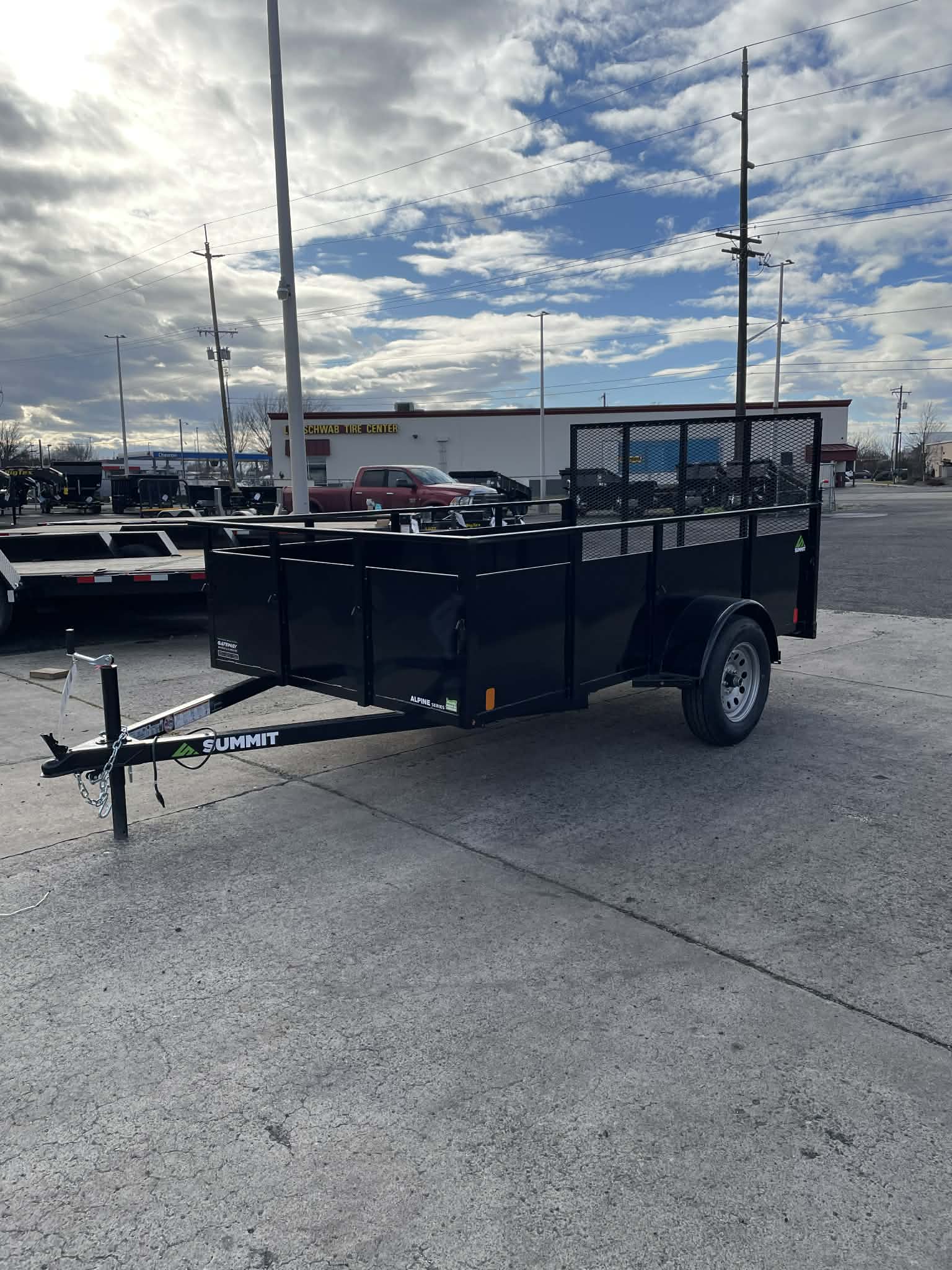 2026 Summit 6 X 10 Utility ** Solid Sides ** - Image 2