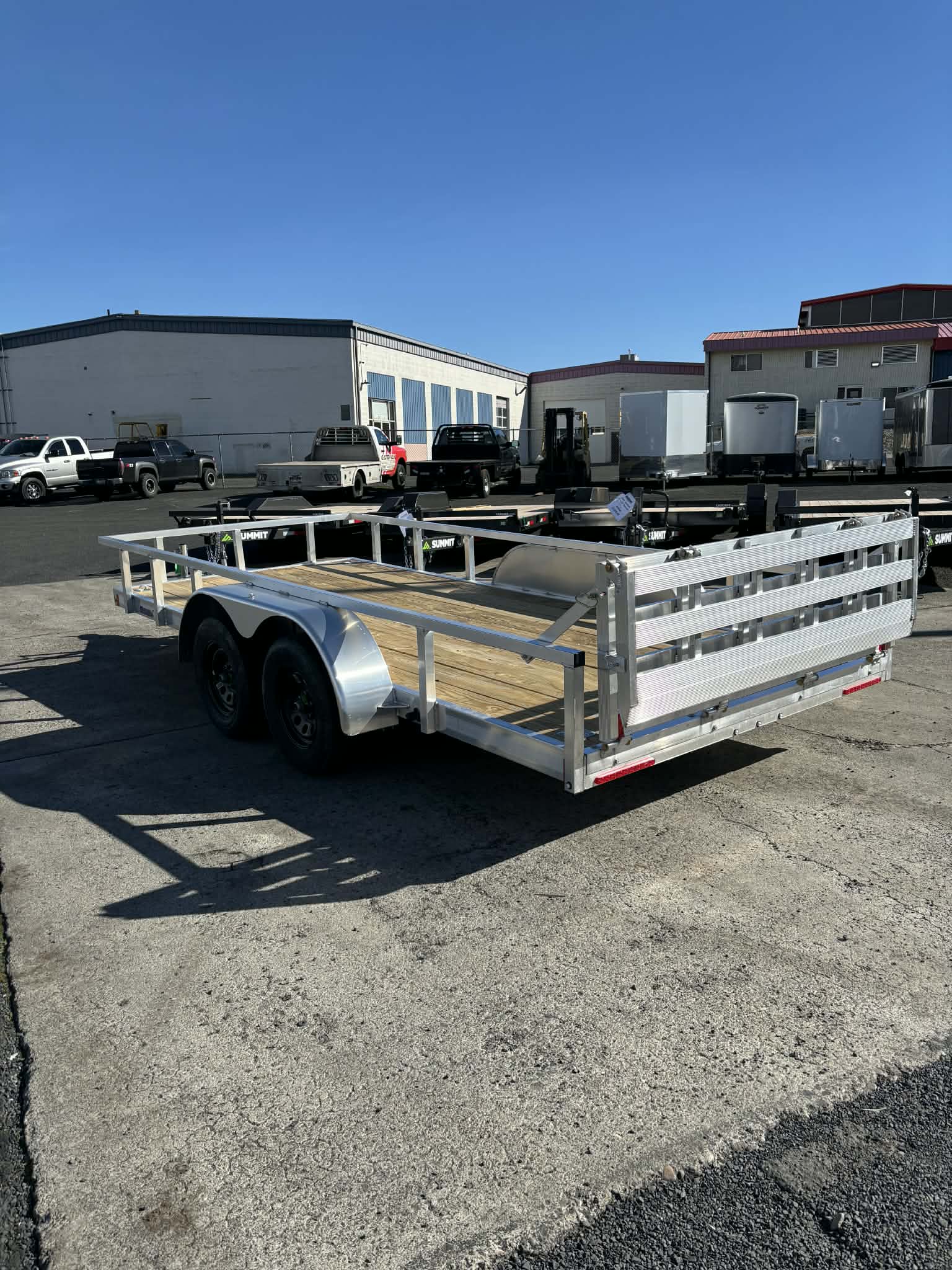 2026 Mission 80 X 16 Utility Trailer **Electric Breaks** - Image 4