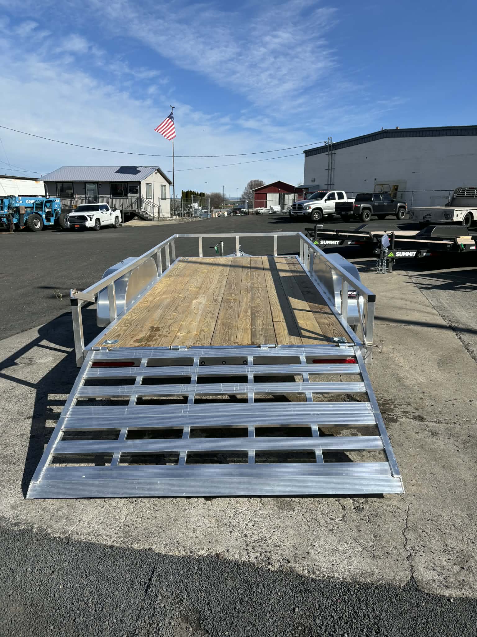 2026 Mission 80 X 16 Utility Trailer **Electric Breaks** - Image 5