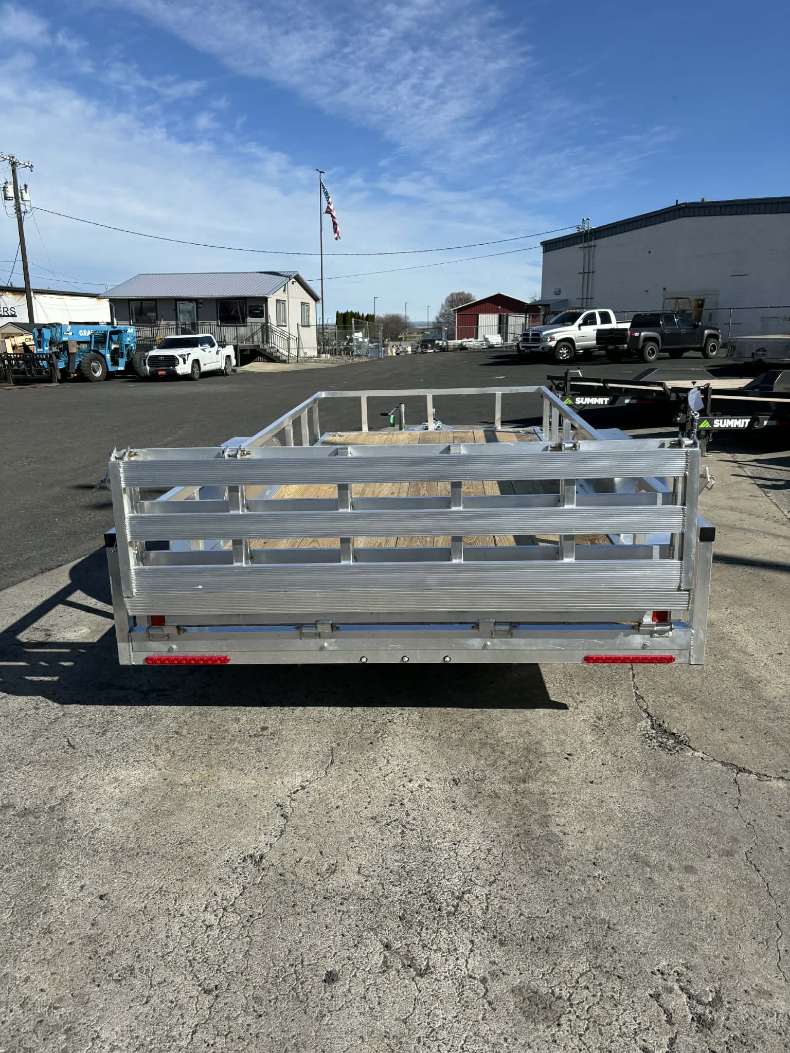 2026 Mission 80 X 16 Utility Trailer **Electric Breaks** - Image 6