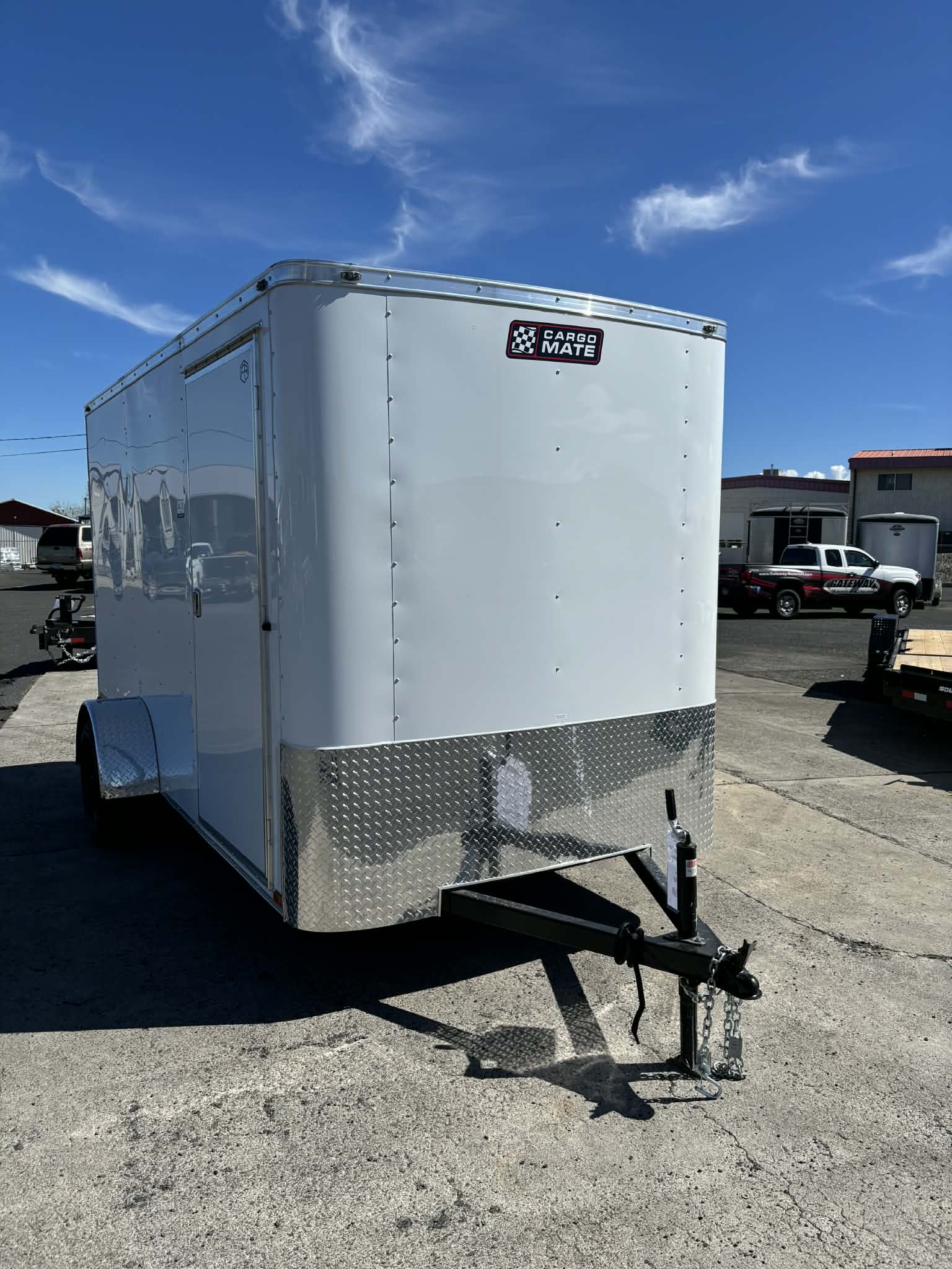 2026 Cargo Mate 6 X 12 Challenger Enclosed Cargo Trailer **6" Extra Height** - Image 2