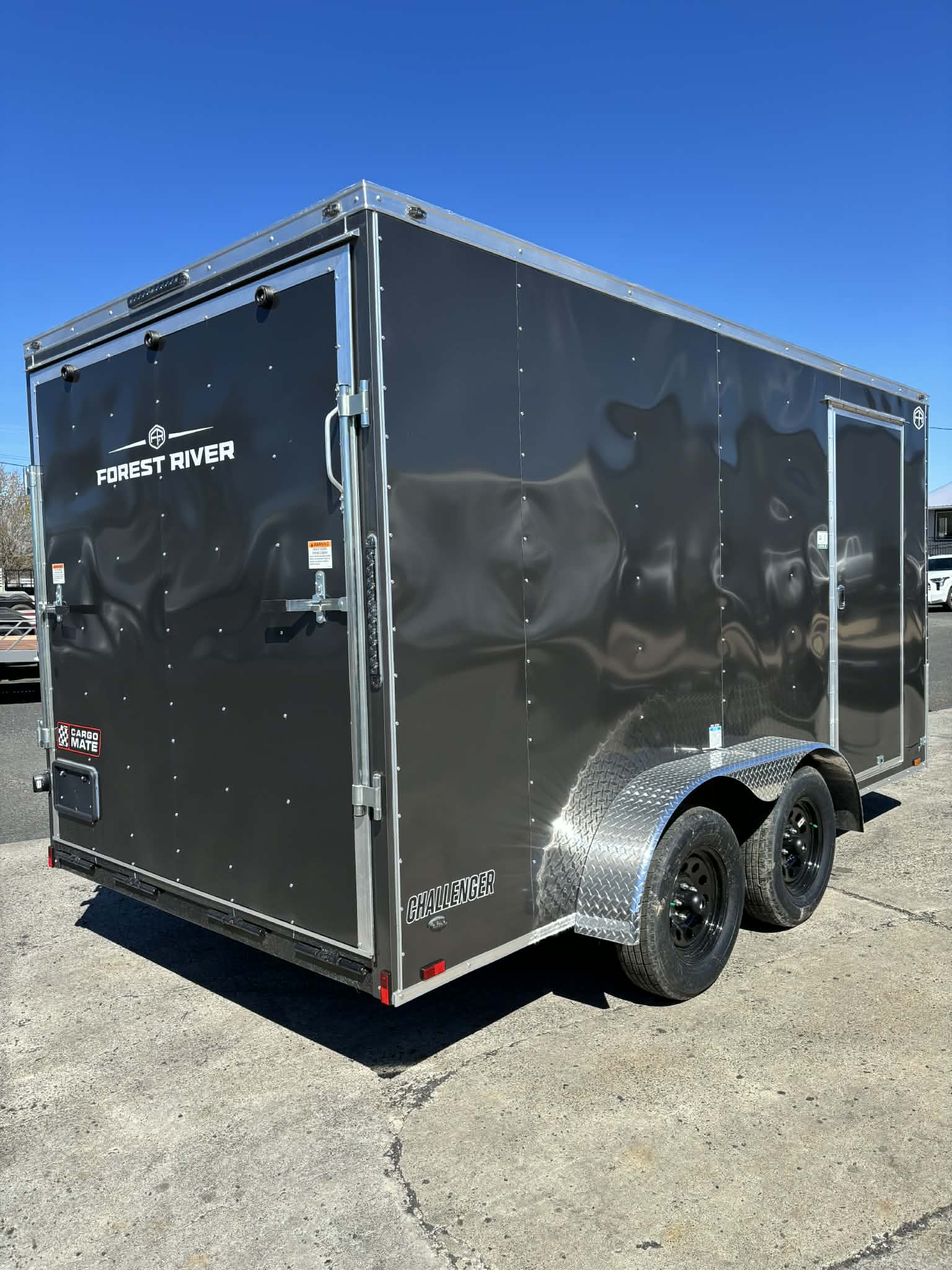 2026 Cargo Mate 7 X 14 Challenger Enclosed Cargo Trailer **6" Extra Height** - Image 3