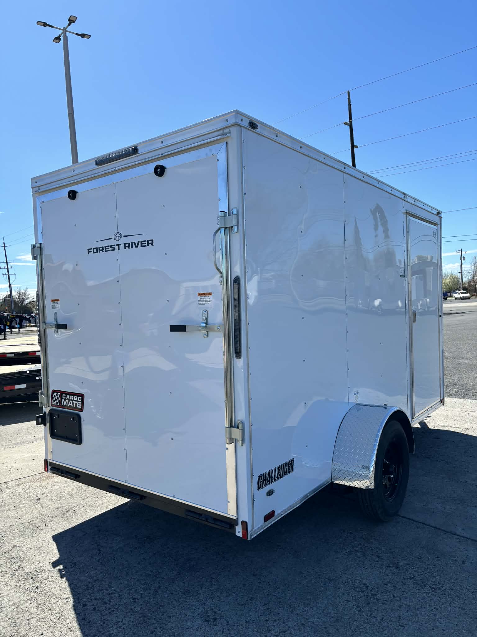 2026 Cargo Mate 6 X 12 Challenger Enclosed Cargo Trailer **6" Extra Height** - Image 4