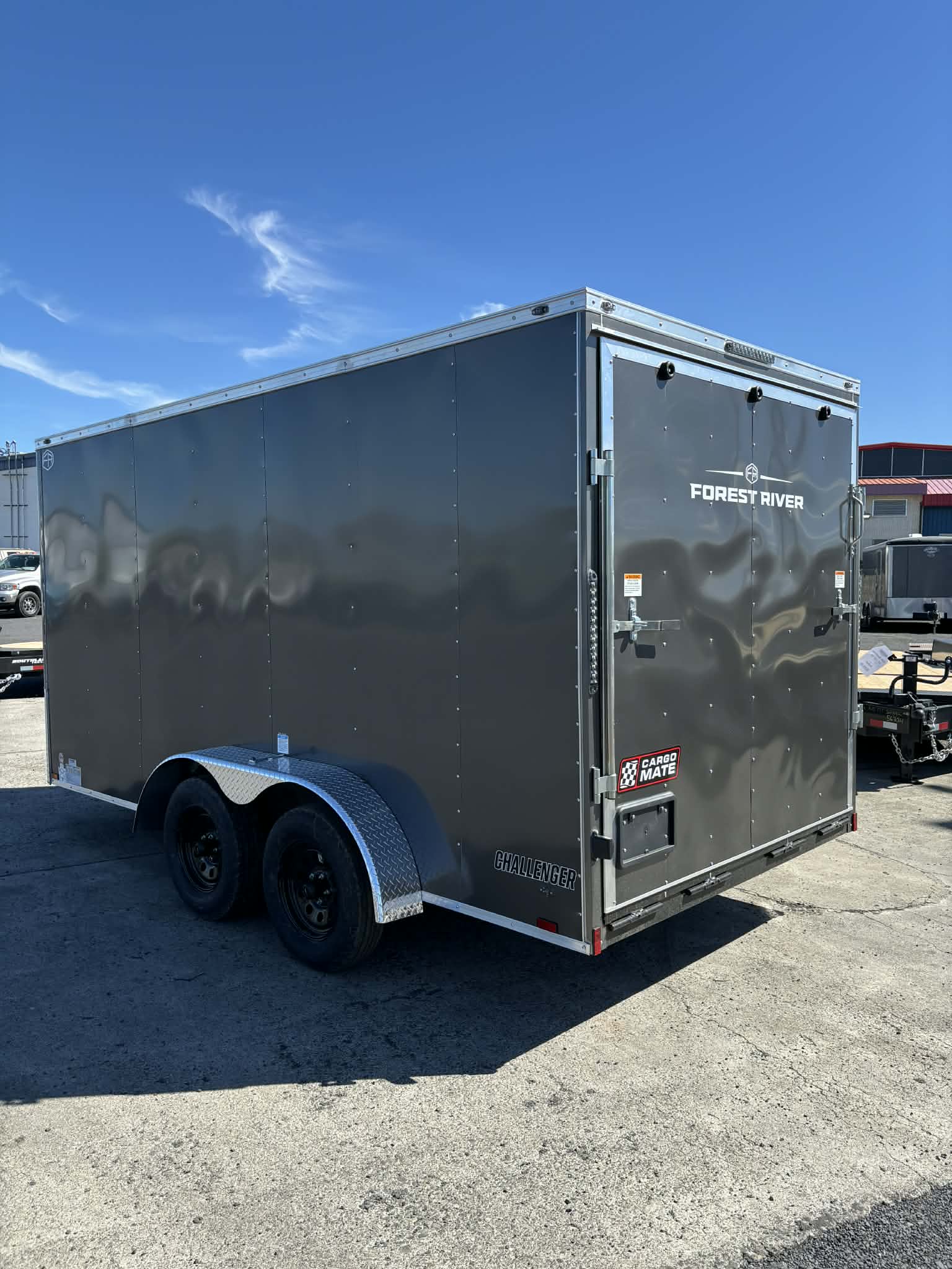 2026 Cargo Mate 7 X 14 Challenger Enclosed Cargo Trailer **6" Extra Height** - Image 4