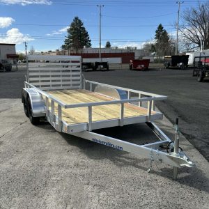 2026 Alcom 80 X 14 Utility Trailer **All Aluminum**