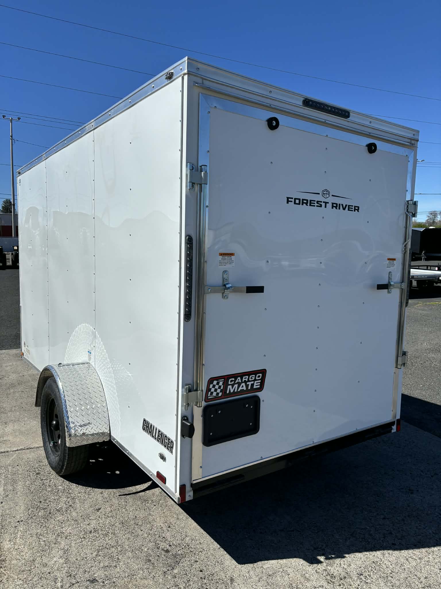 2026 Cargo Mate 6 X 12 Challenger Enclosed Cargo Trailer **6" Extra Height** - Image 3