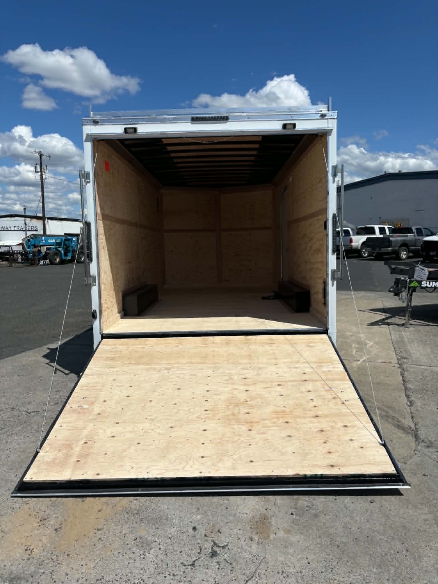 2026 Cargo Mate 8.5 X 16 E-Series Cargo Trailer **Contractor Package** - Image 6