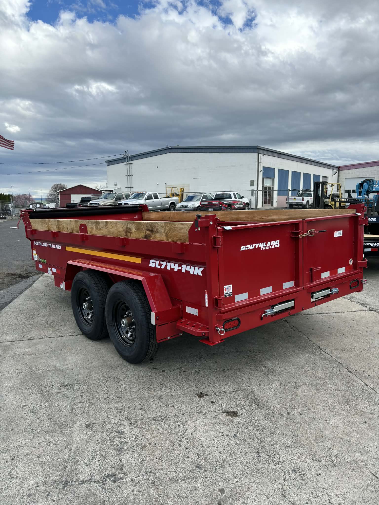 2026 Southland 7 X 14 Dump Trailer **SPECIAL COLOR** - Image 5