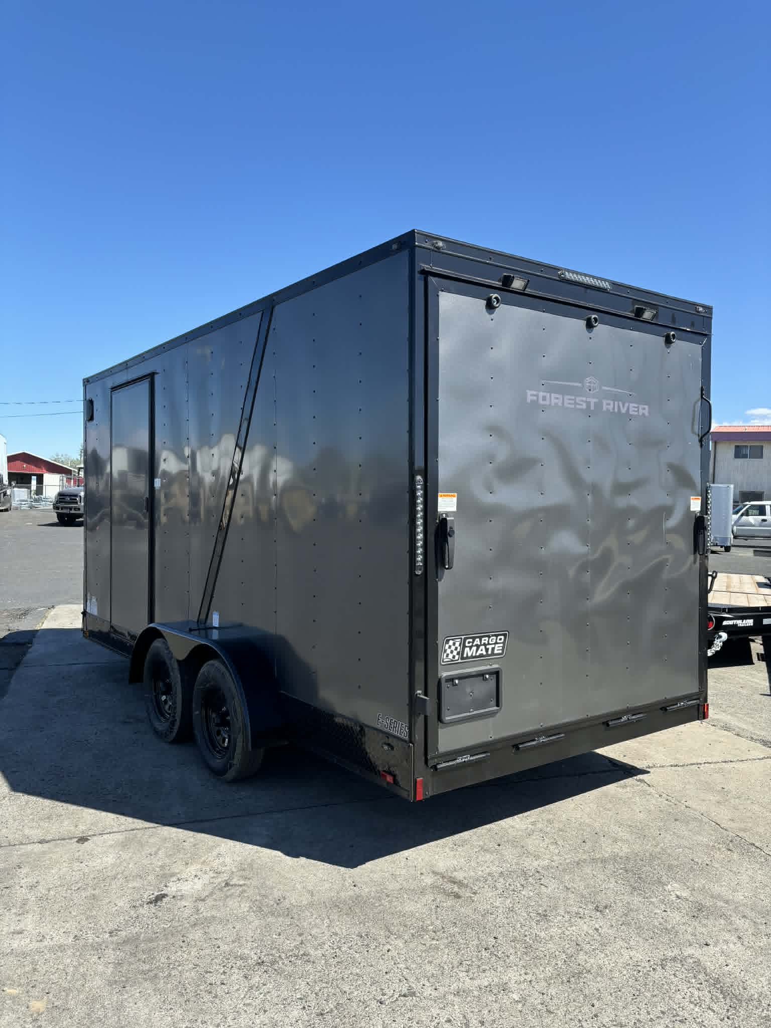 2027 Cargo Mate 7 X 16 E-Series Enclosed Trailer **12" Extra Height** - Image 4
