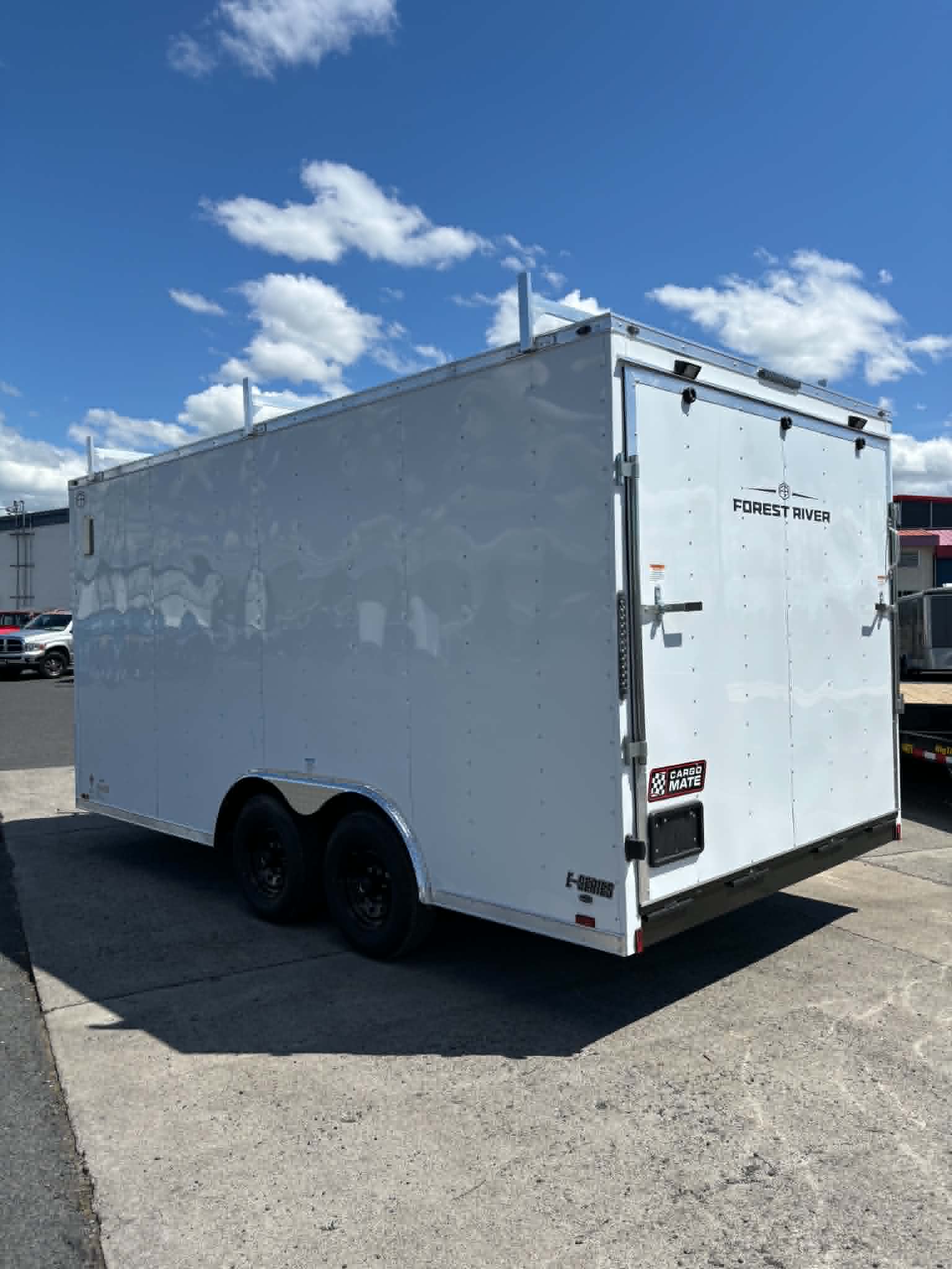 2026 Cargo Mate 8.5 X 16 E-Series Cargo Trailer **Contractor Package** - Image 4