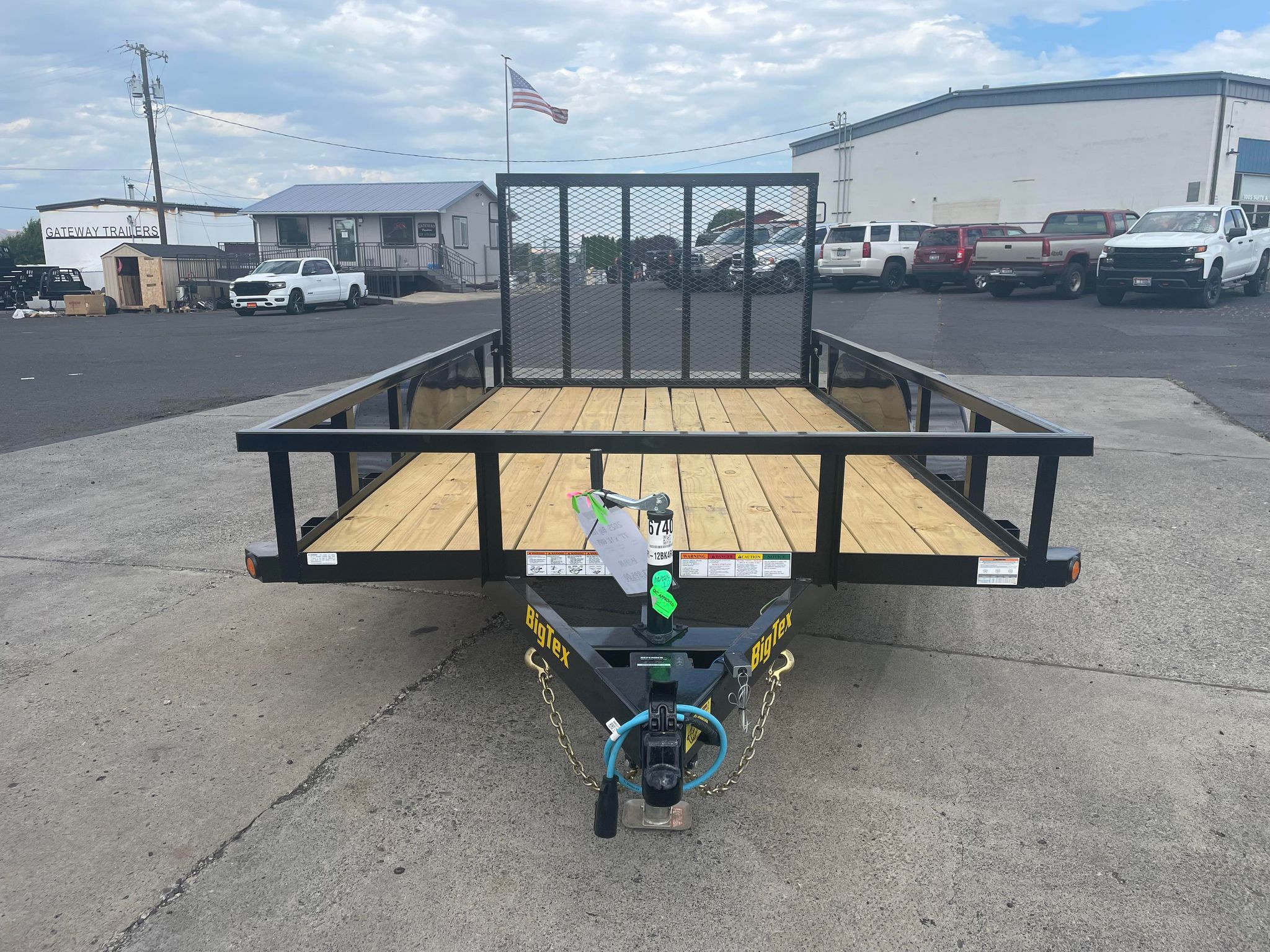 2027 Big Tex 77 X 12 60PI Utility Trailer **GVWR 6K** - Image 3