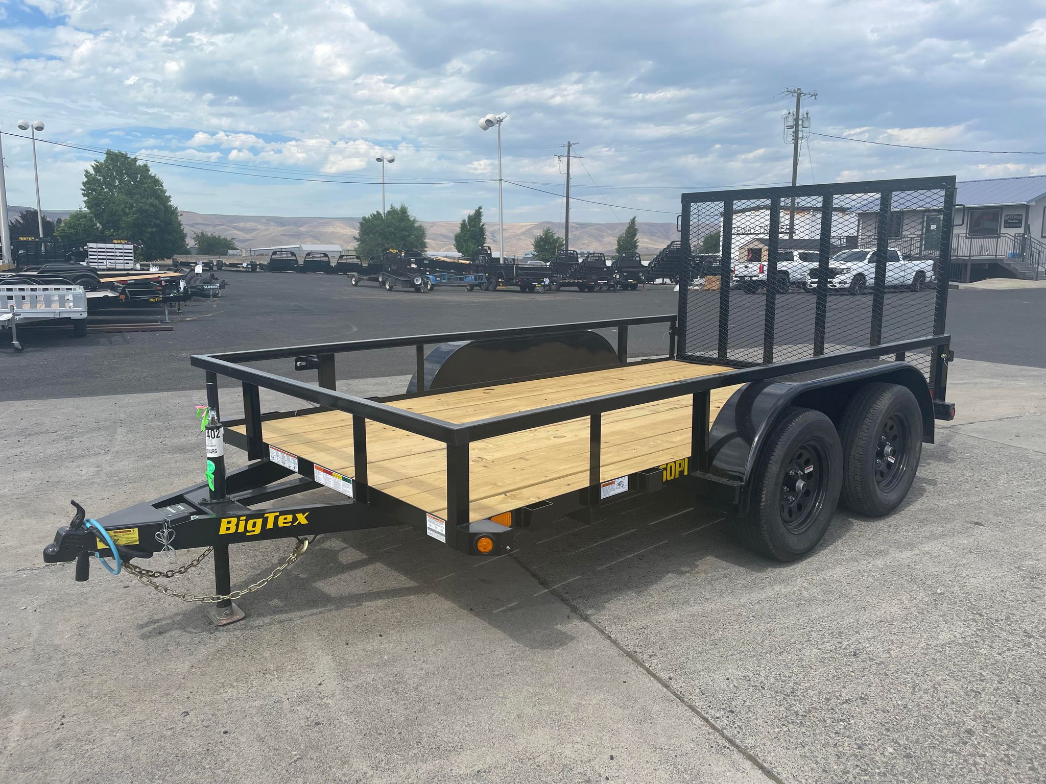 2027 Big Tex 77 X 12 60PI Utility Trailer **GVWR 6K**