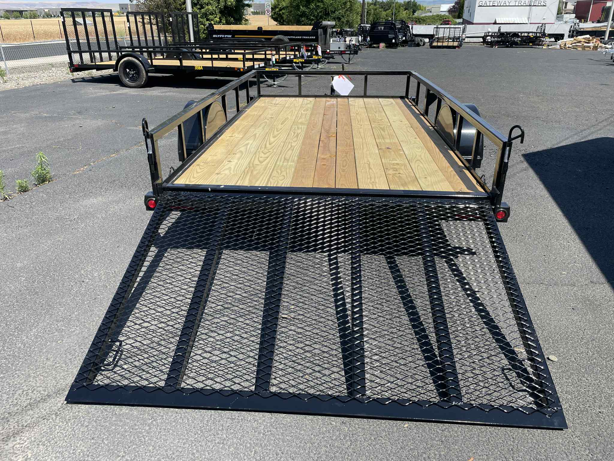 2027 Big Tex 77 X 12 35SA Utility Trailer **GVWR 3K** - Image 4
