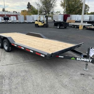 2026 Summit 7 X 20 Cascade Flatbed Trailer **GVWR 10K**