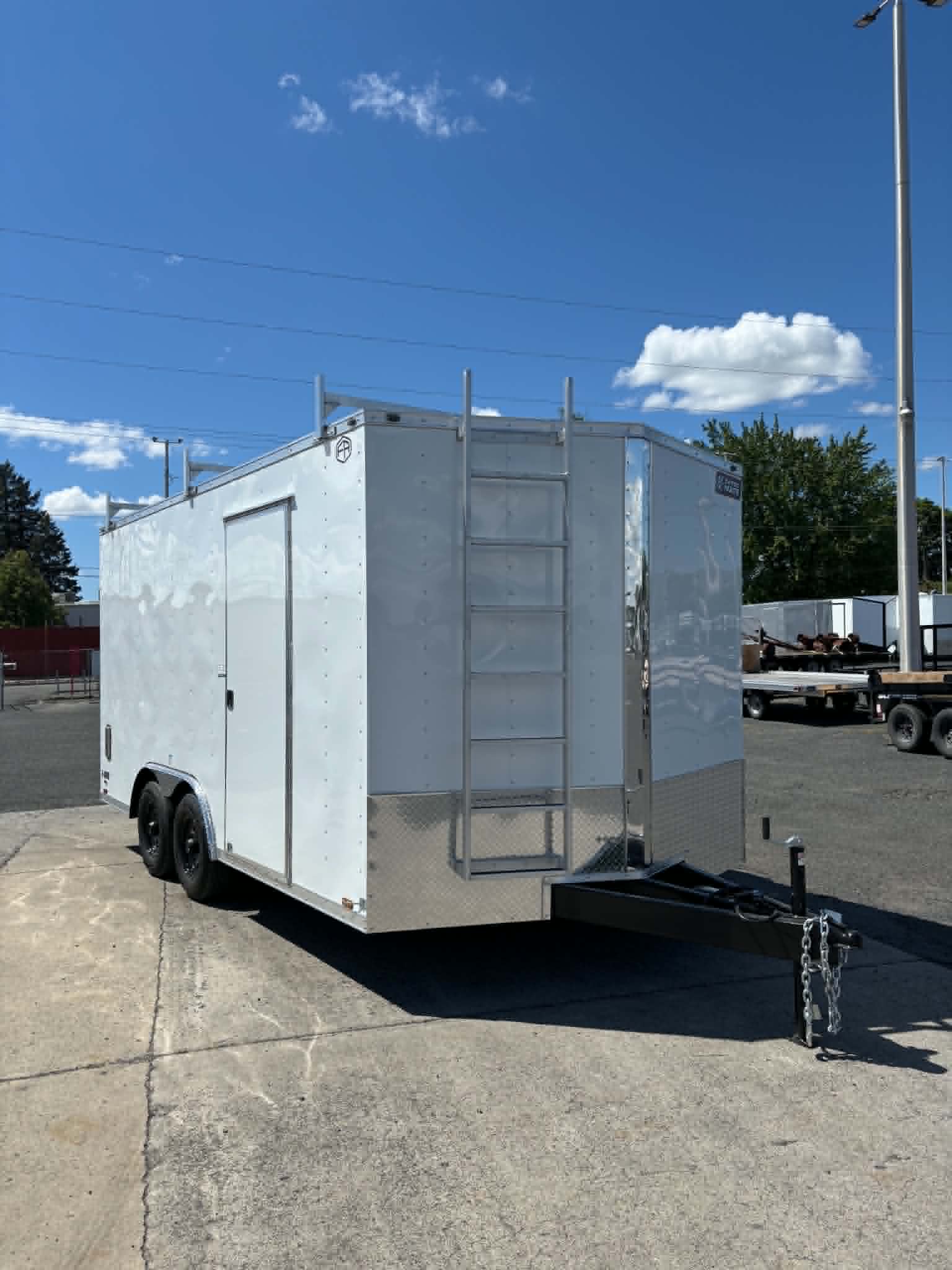 2026 Cargo Mate 8.5 X 16 E-Series Cargo Trailer **Contractor Package** - Image 2