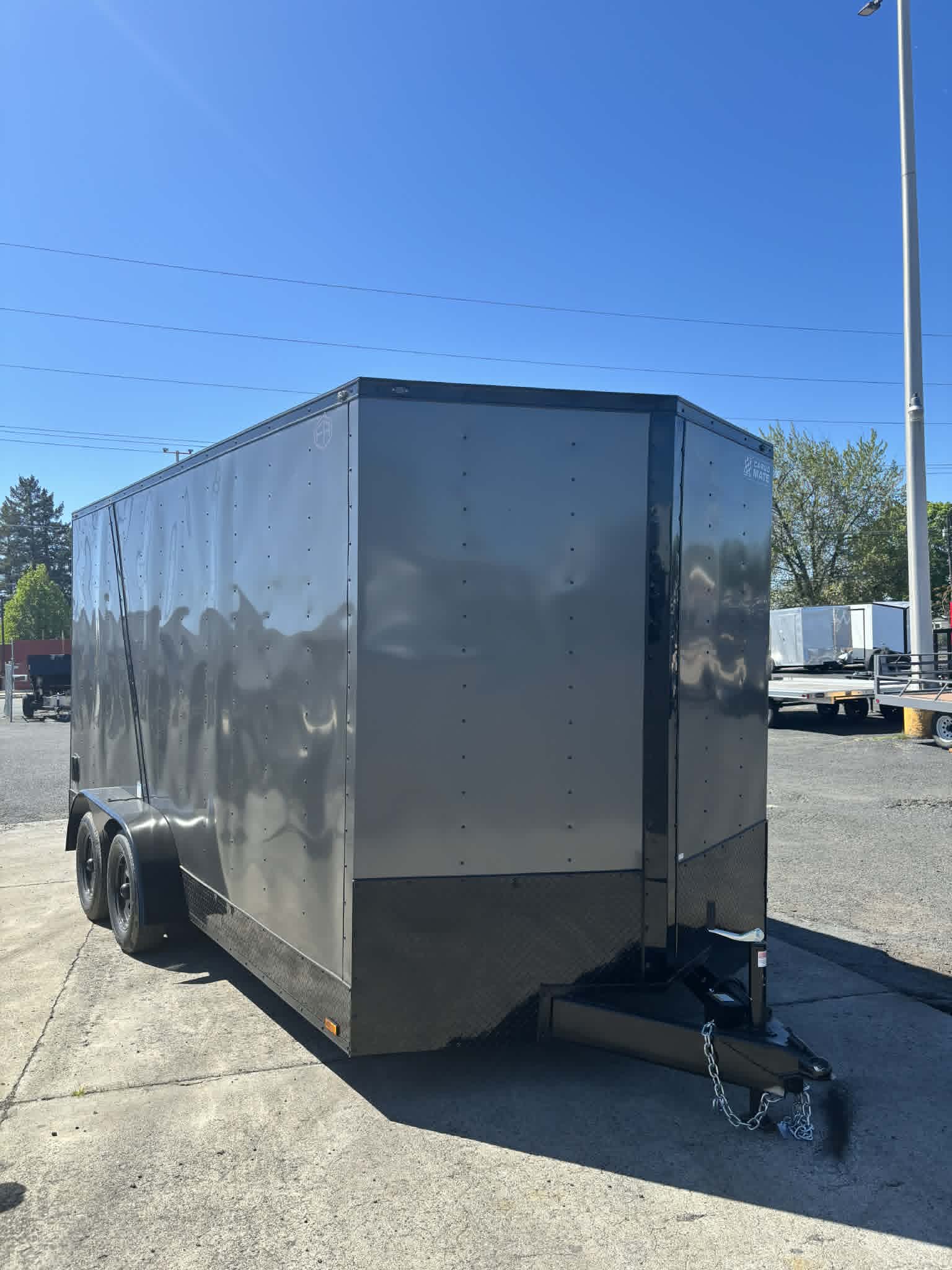 2027 Cargo Mate 7 X 16 E-Series Enclosed Trailer **12" Extra Height** - Image 2