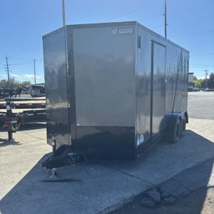 2027 Cargo Mate 7 X 16 E-Series Enclosed Trailer **12" Extra Height**