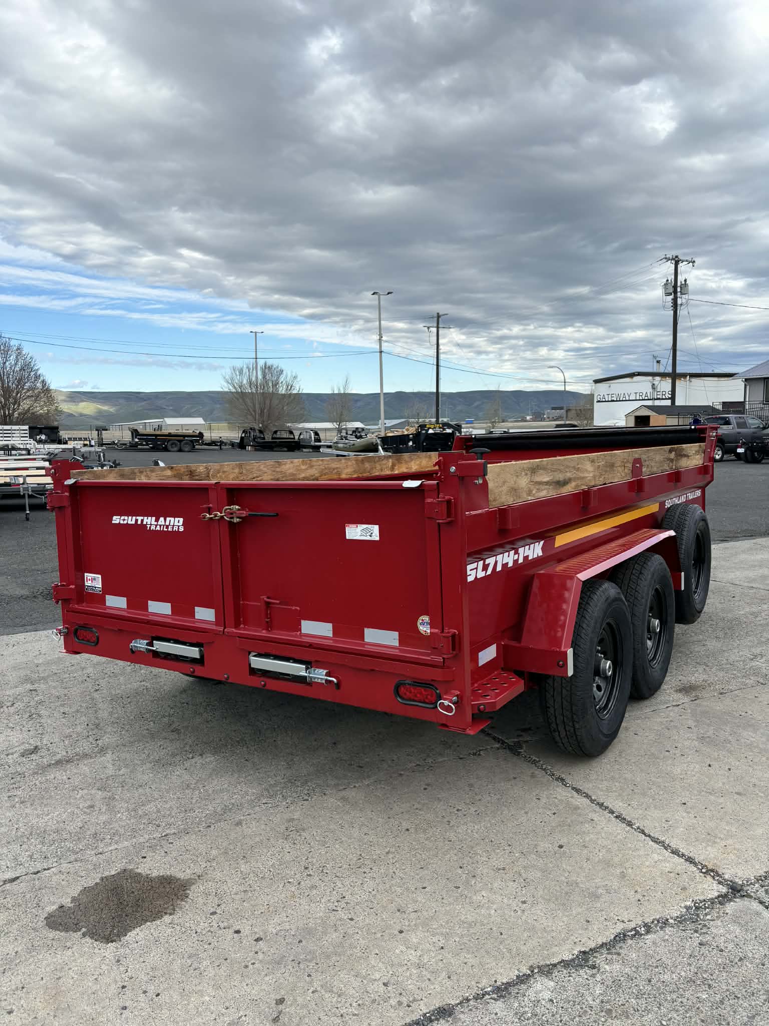 2026 Southland 7 X 14 Dump Trailer **SPECIAL COLOR** - Image 4