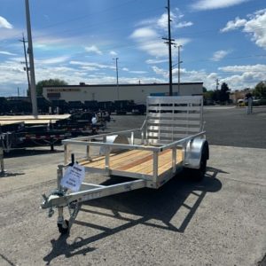 2026 Alcom 60 X 10 Utility Trailer **ALL ALUMINUM**