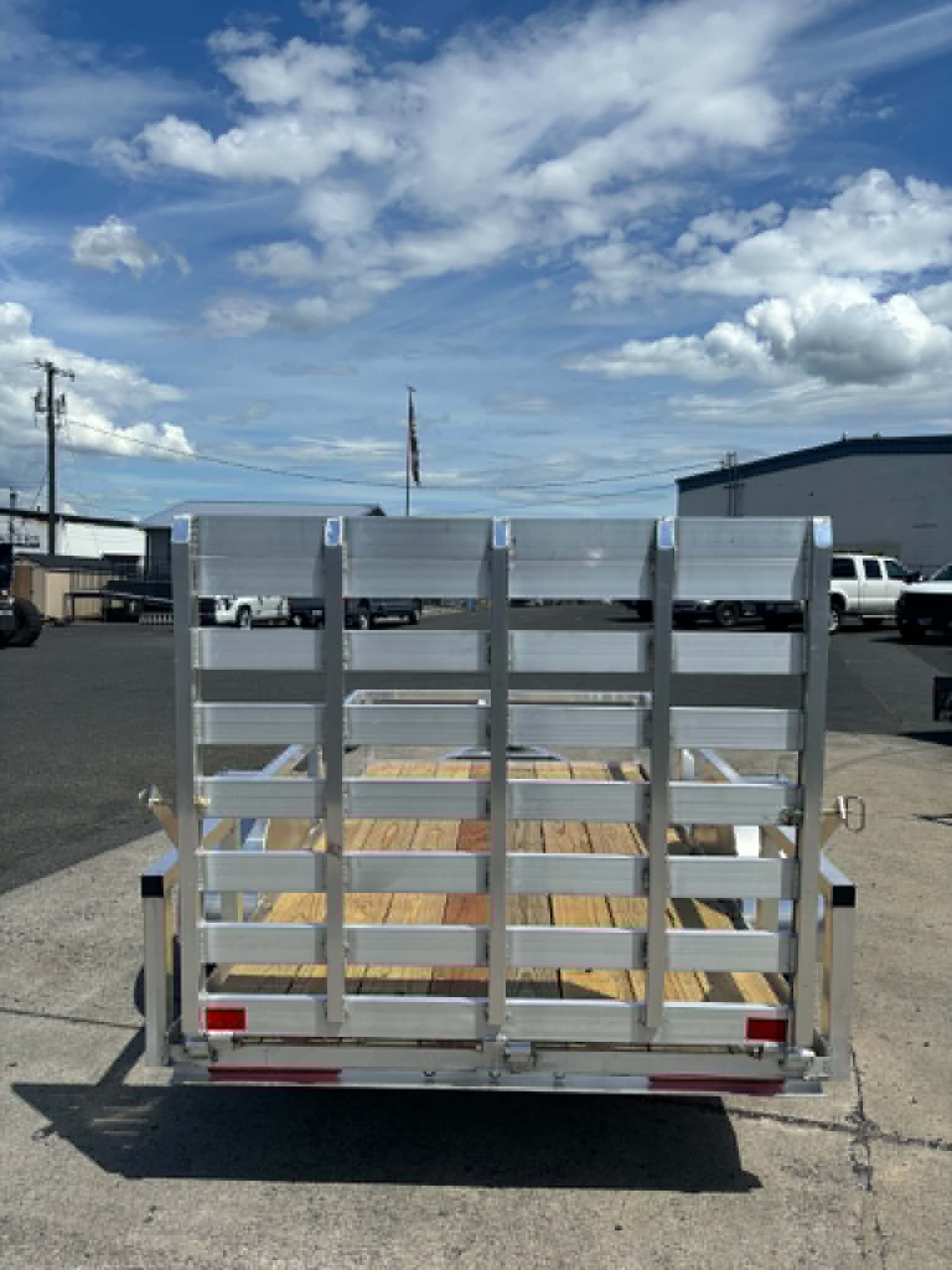 2026 Alcom 60 X 10 Utility Trailer **ALL ALUMINUM** - Image 5