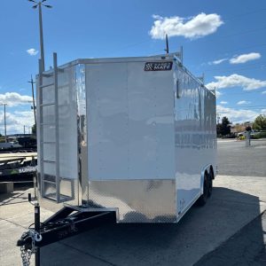 2026 Cargo Mate 8.5 X 16 E-Series Cargo Trailer **Contractor Package**
