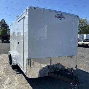 2026 Cargo Mate 7 X 14 Challenger Enclosed Trailer **Extra 6" Height**
