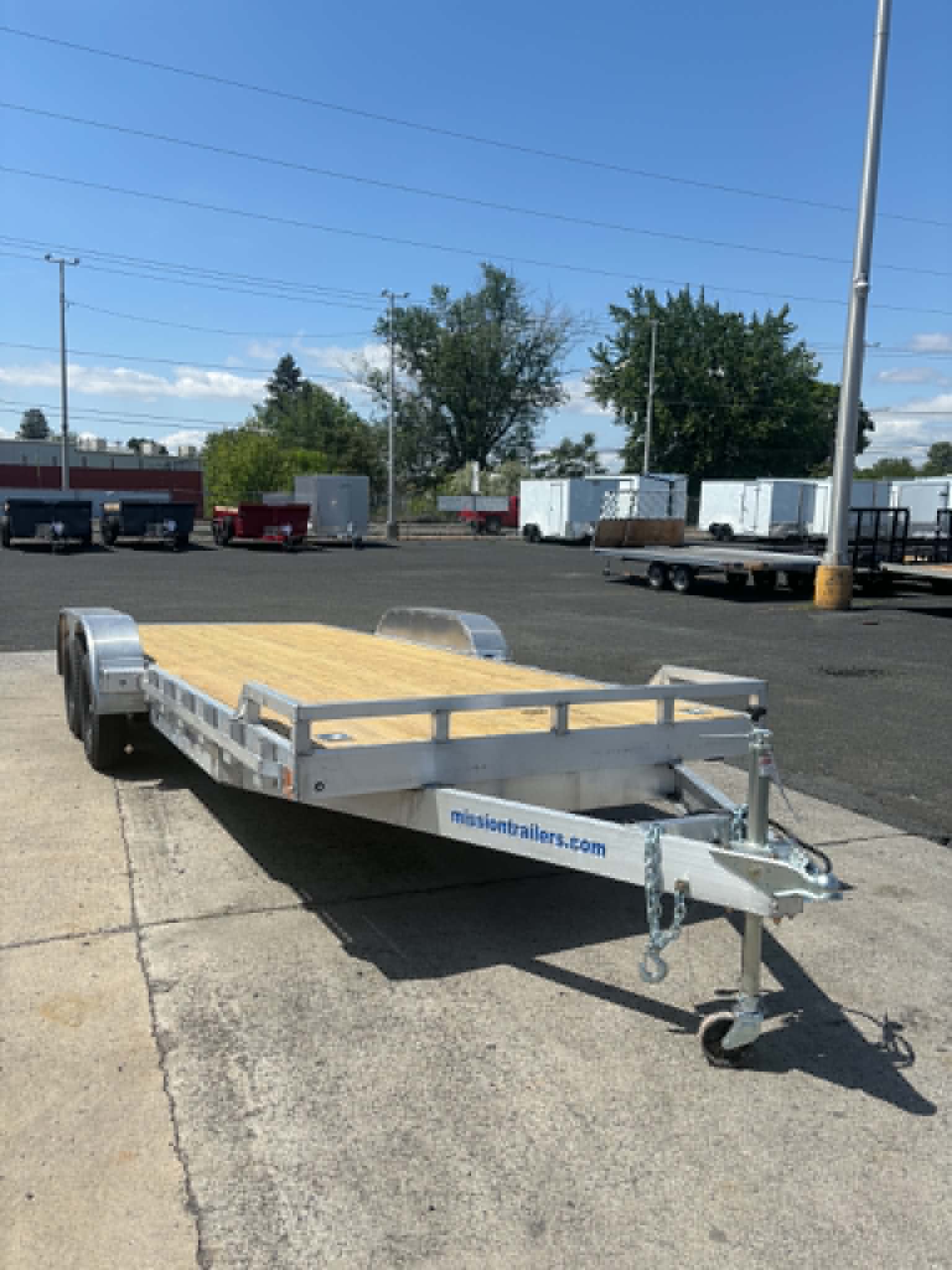 2026 Alcom 8 X 20 Car Hauler Trailer **ALL ALUMINUM**