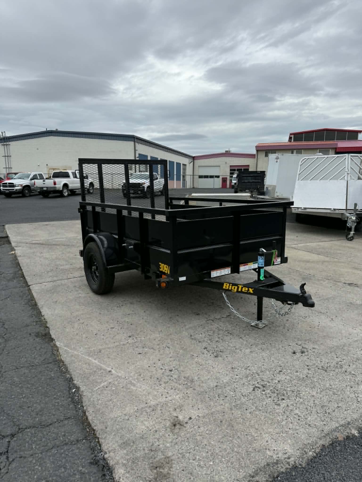 2026 Big Tex 5 X 8 30SV Utility Trailer **28" SIDES** - Image 3