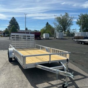 2026 Alcom 80 X 14 Utility Trailer **SIDE RAMPS**
