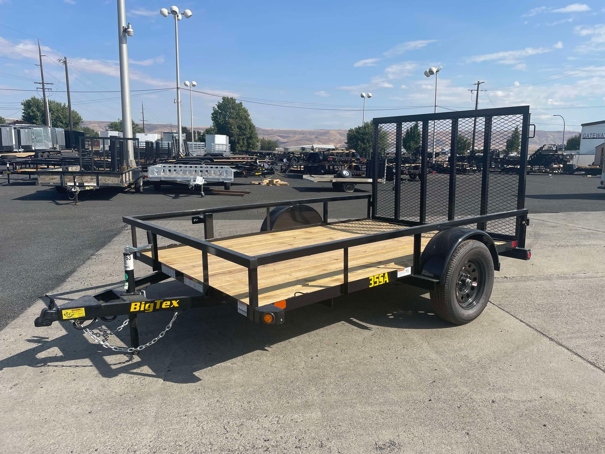 2027 Big Tex 77 X 10 35SA Utility Trailer **GVWR 3K**