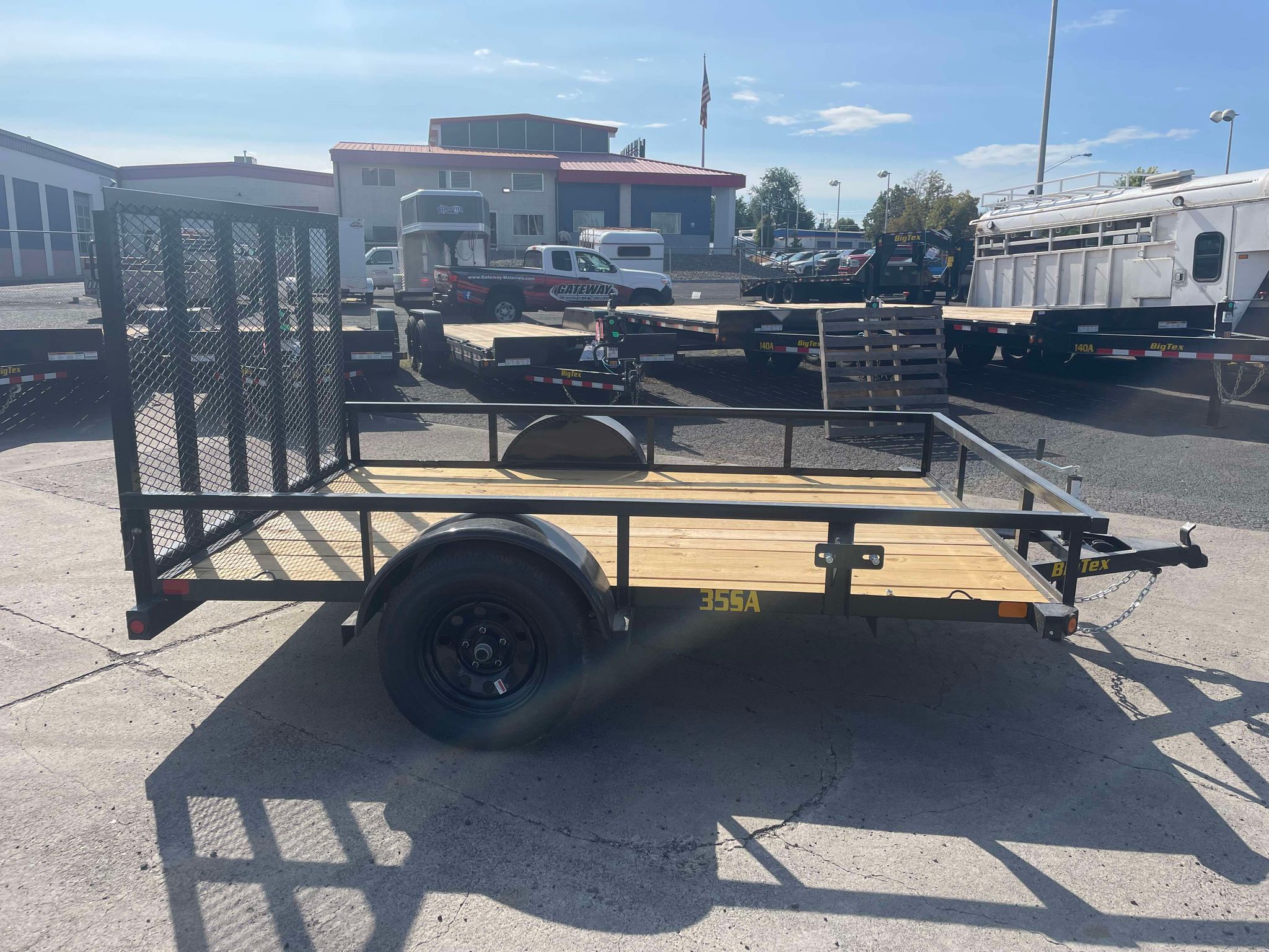 2027 Big Tex 77 X 10 35SA Utility Trailer **GVWR 3K** - Image 3
