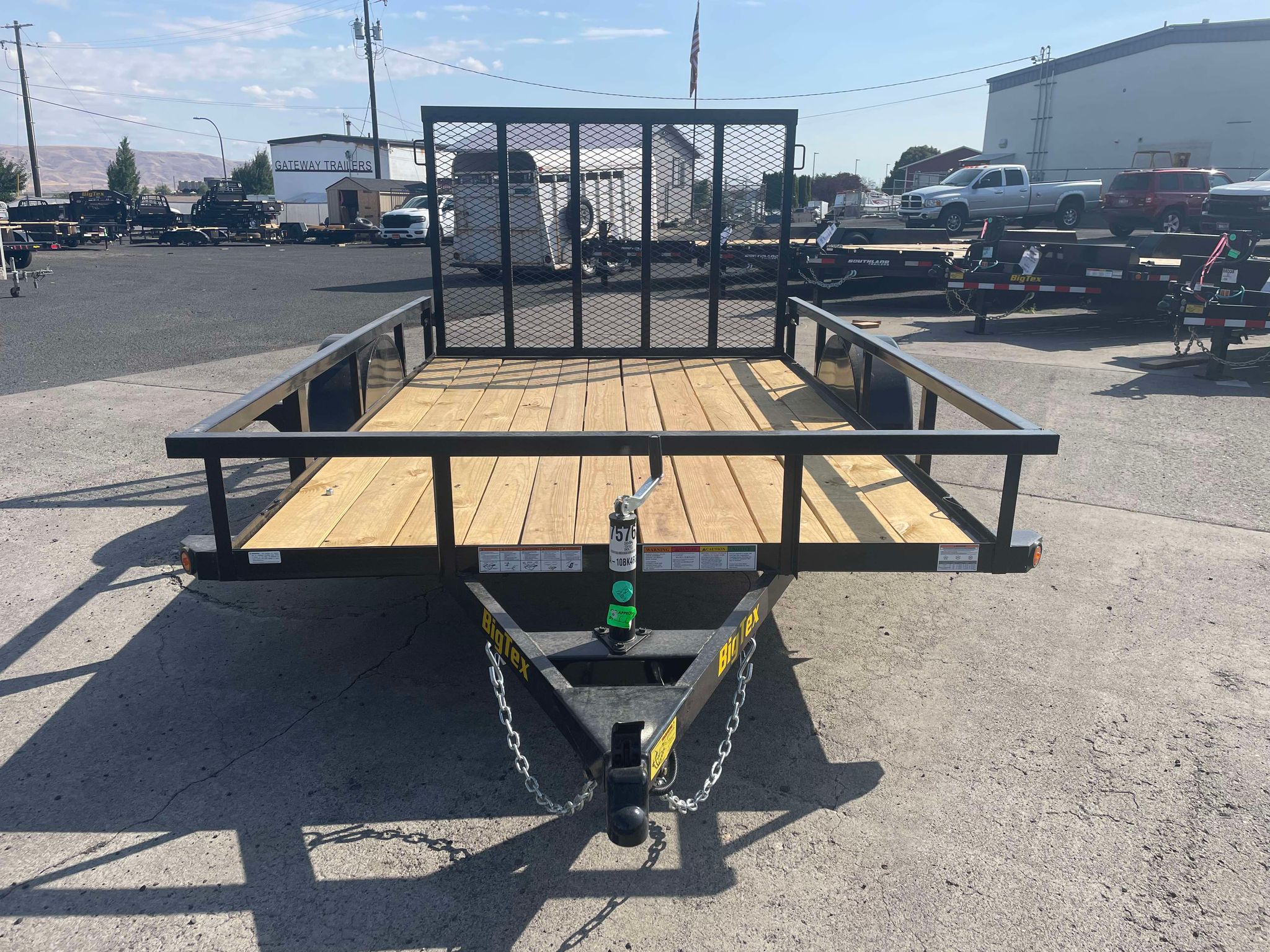 2027 Big Tex 77 X 10 35SA Utility Trailer **GVWR 3K** - Image 2