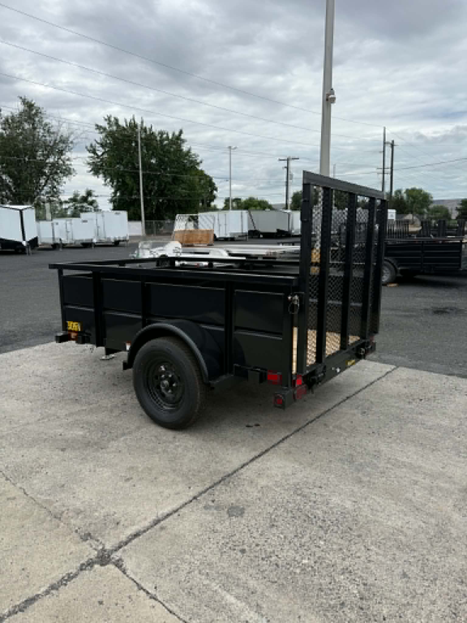 2026 Big Tex 5 X 8 30SV Utility Trailer **28" SIDES** - Image 5