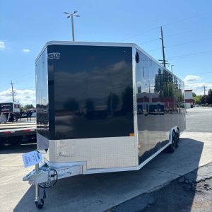 2026 Alcom 8.5 X 24 Enclosed Cargo Trailer **3" Extra Height**