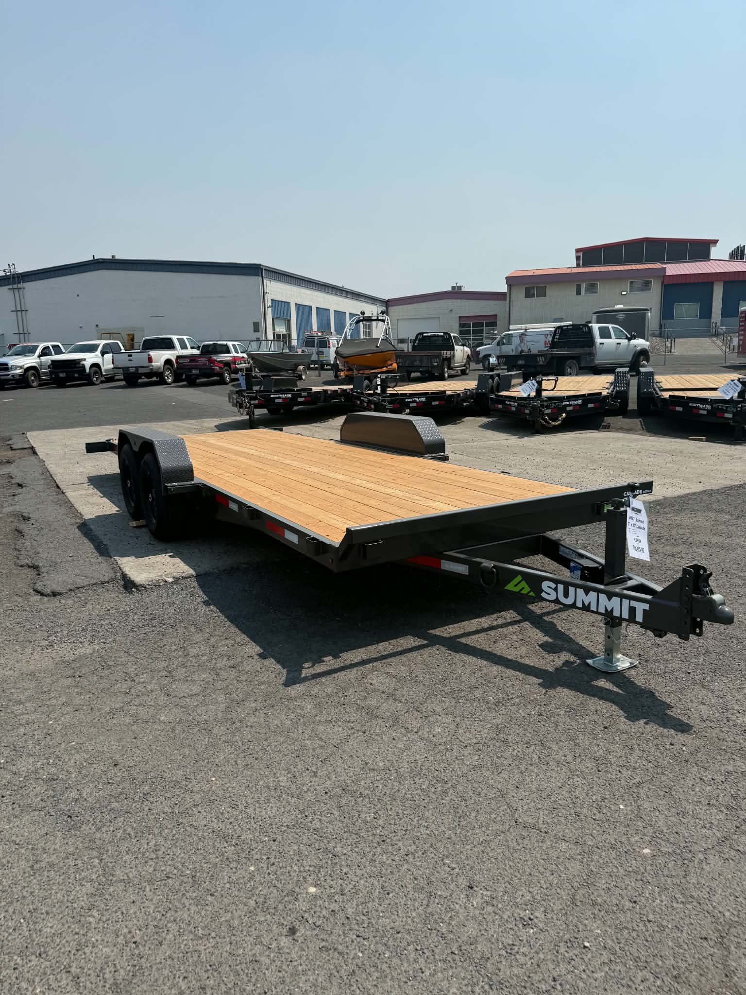 2027 Summit 7 X 20 Cascade Full Tilt Trailer **GVWR 10K** - Image 2