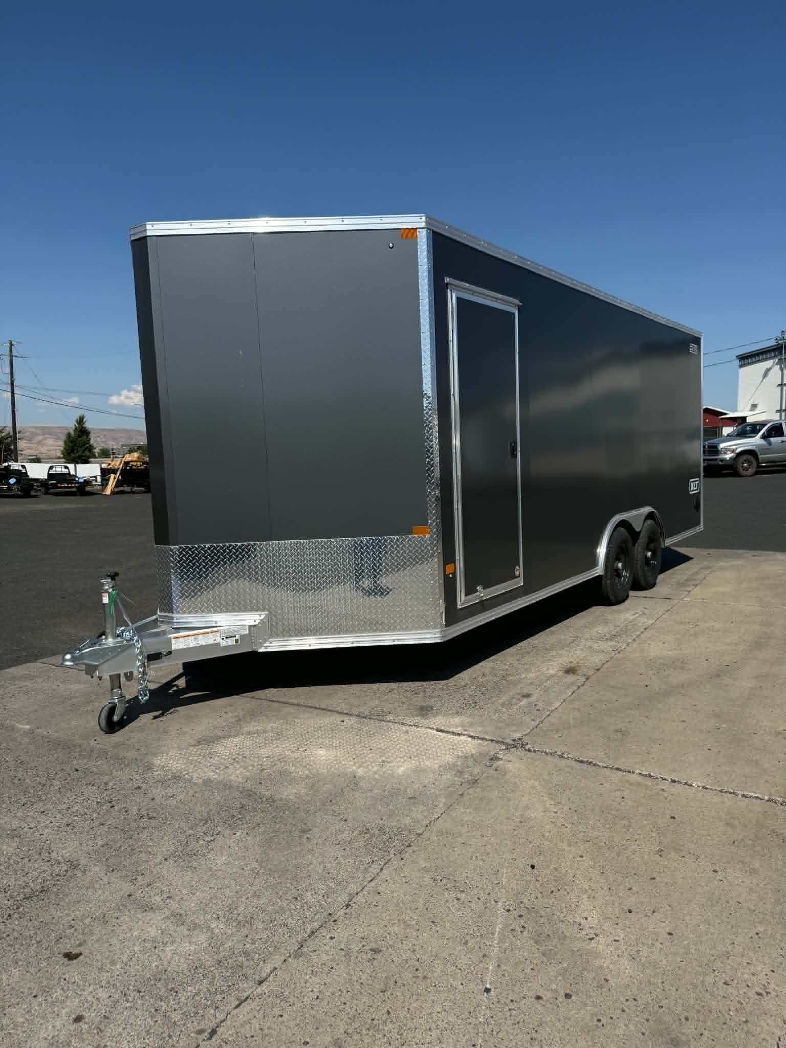 2026 Alcom 8.5 X 20 EZ-Hauler Enclosed Cargo Trailer **3" Extra Height**