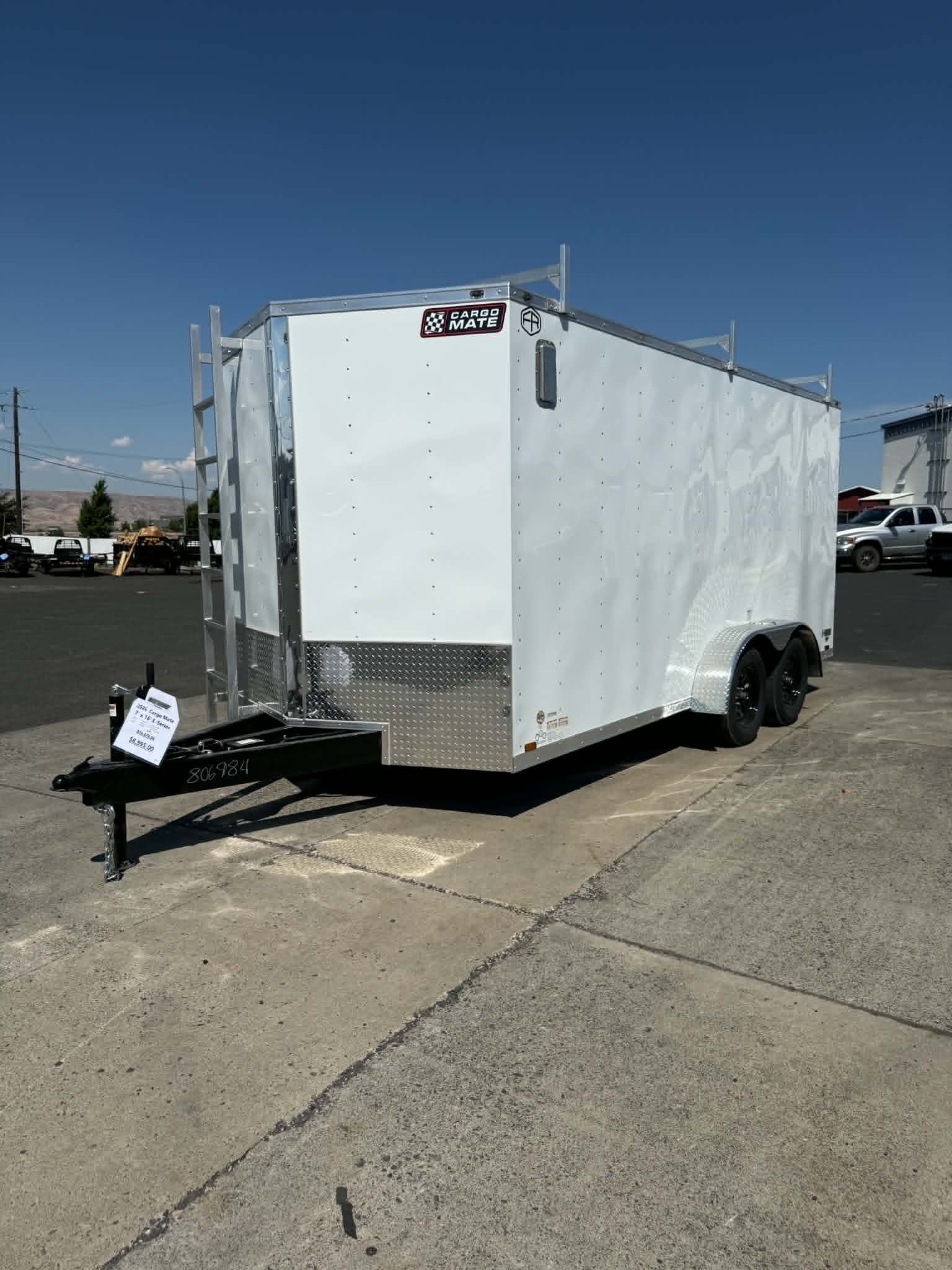 2026 Cargo Mate 7 X 16 E-Series Enclosed Cargo Trailer **Contractor Package**