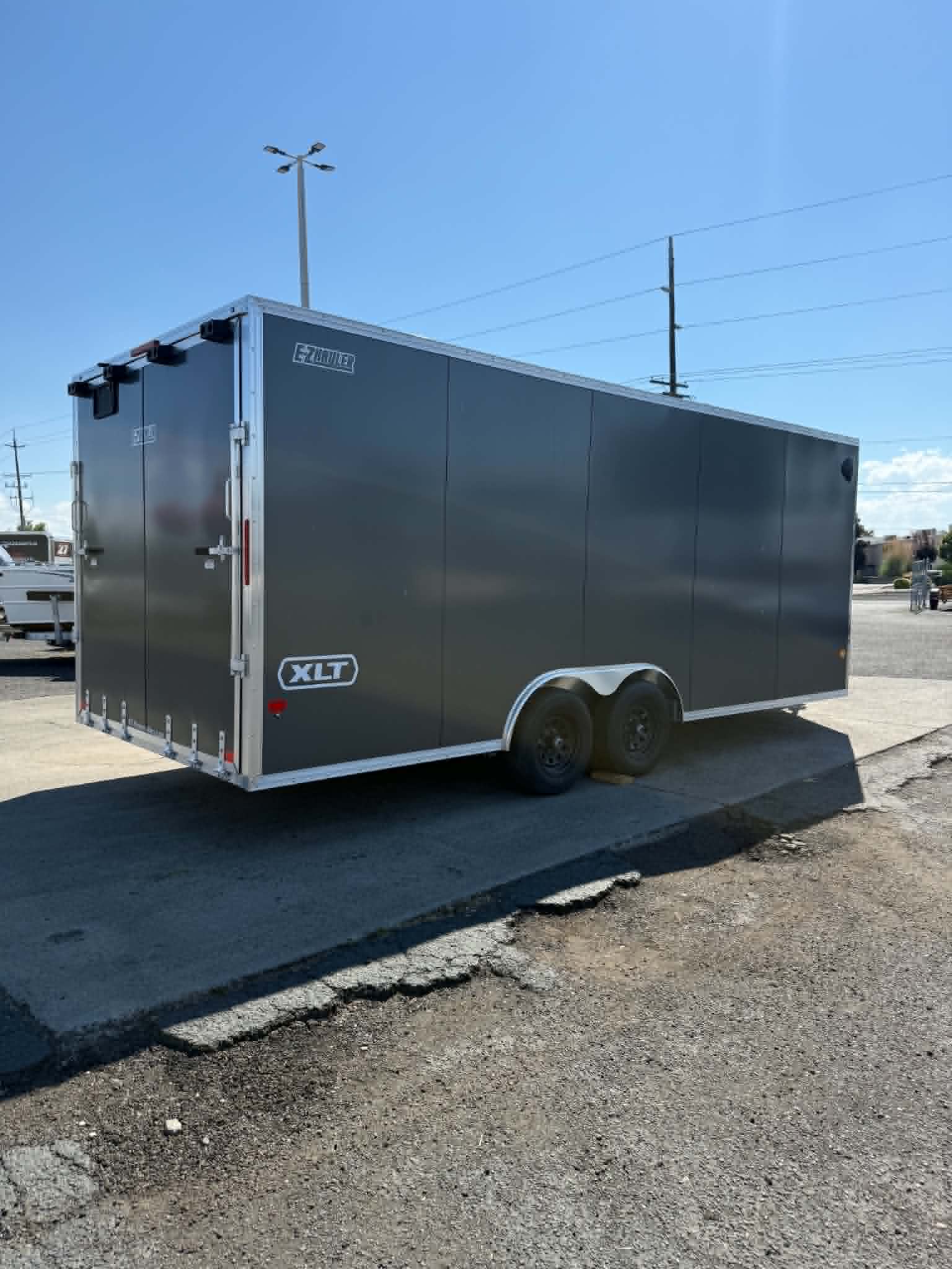 2026 Alcom 8.5 X 20 EZ-Hauler Enclosed Cargo Trailer **3" Extra Height** - Image 4