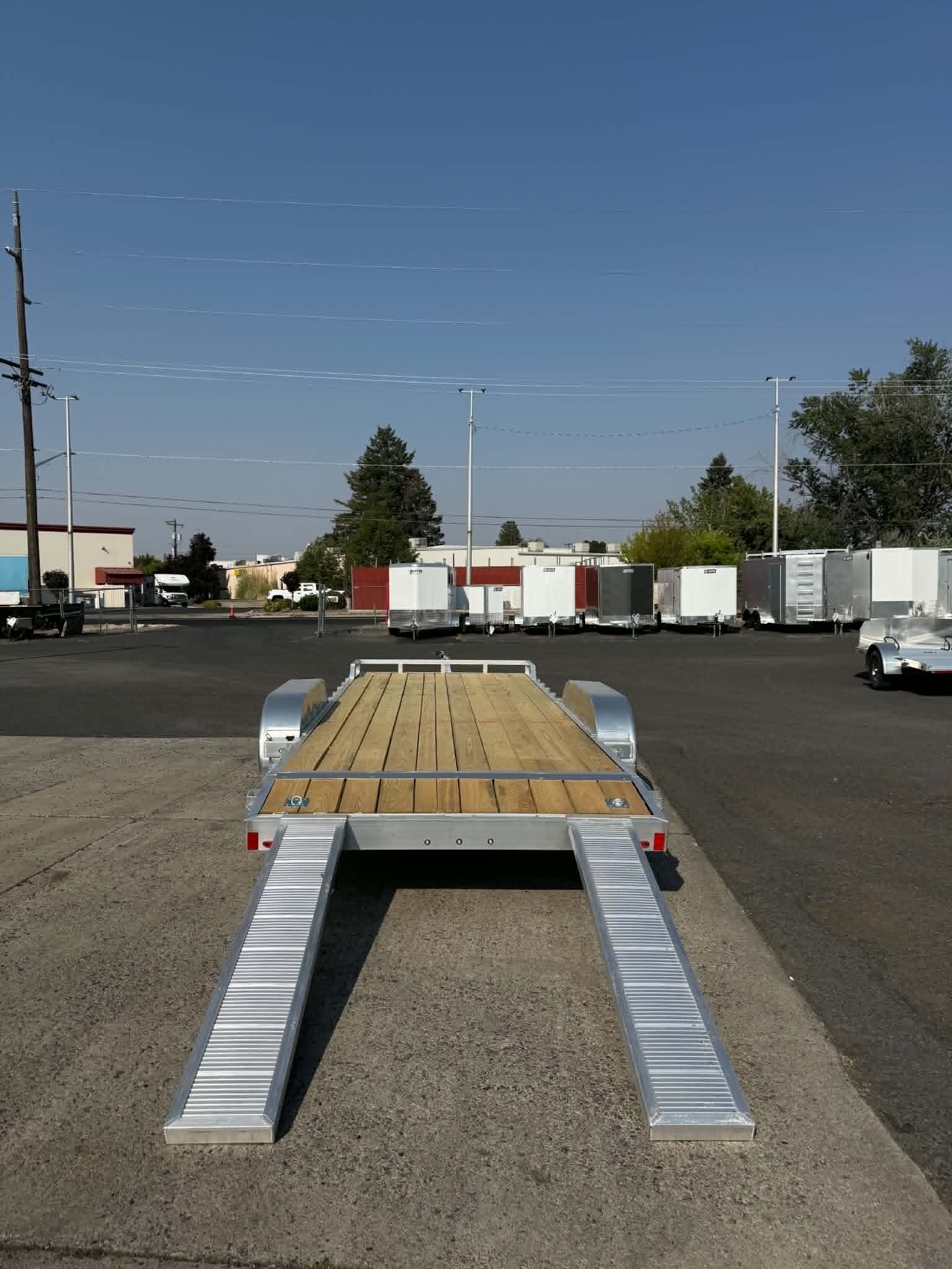 2027 Alcom 8 X 16 Car Hauler Trailer **GVWR 7K** - Image 7