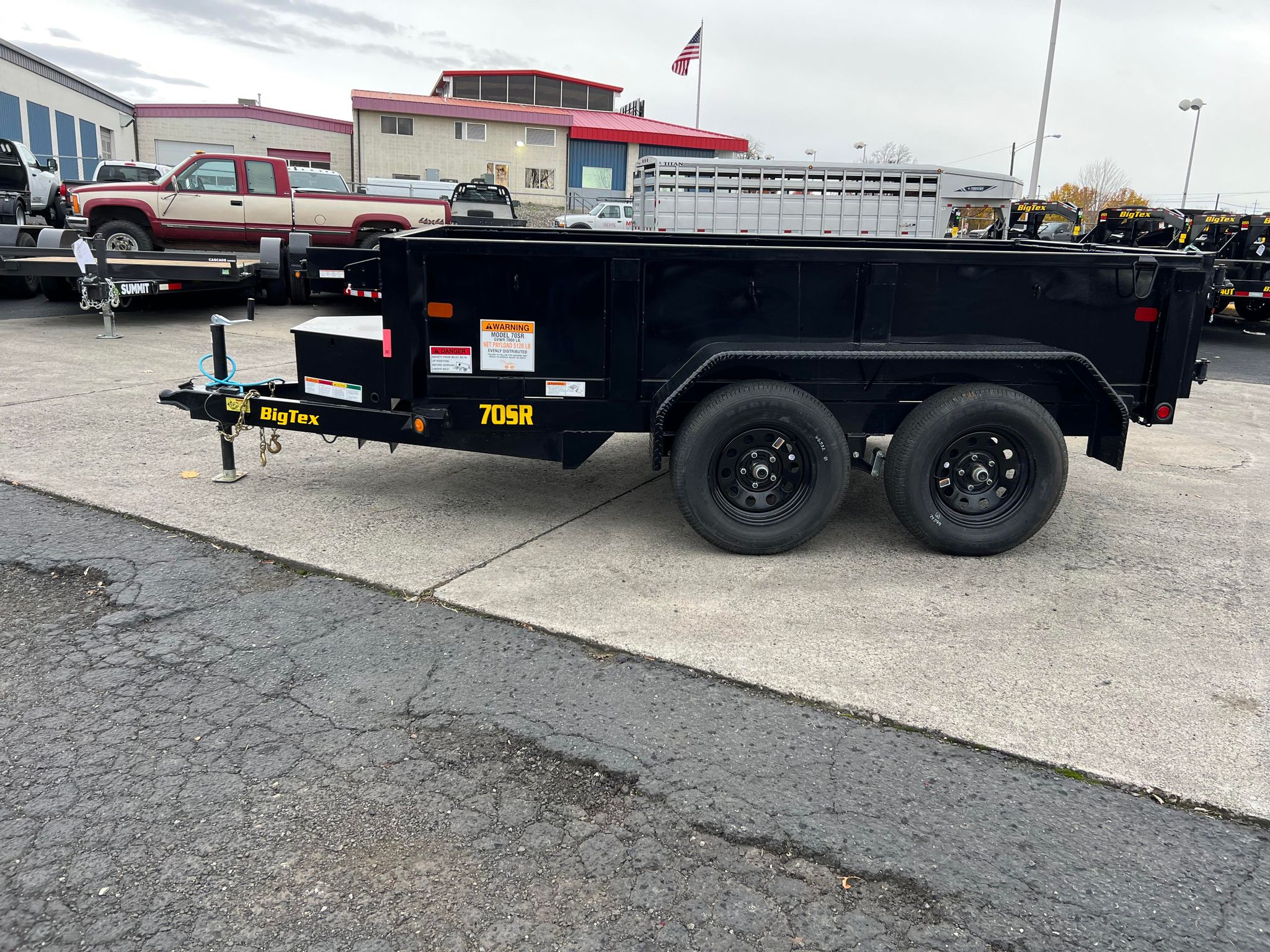 2027 Big Tex 5 X 10 70SR Dump Trailer **GVWR 7K** - Image 3