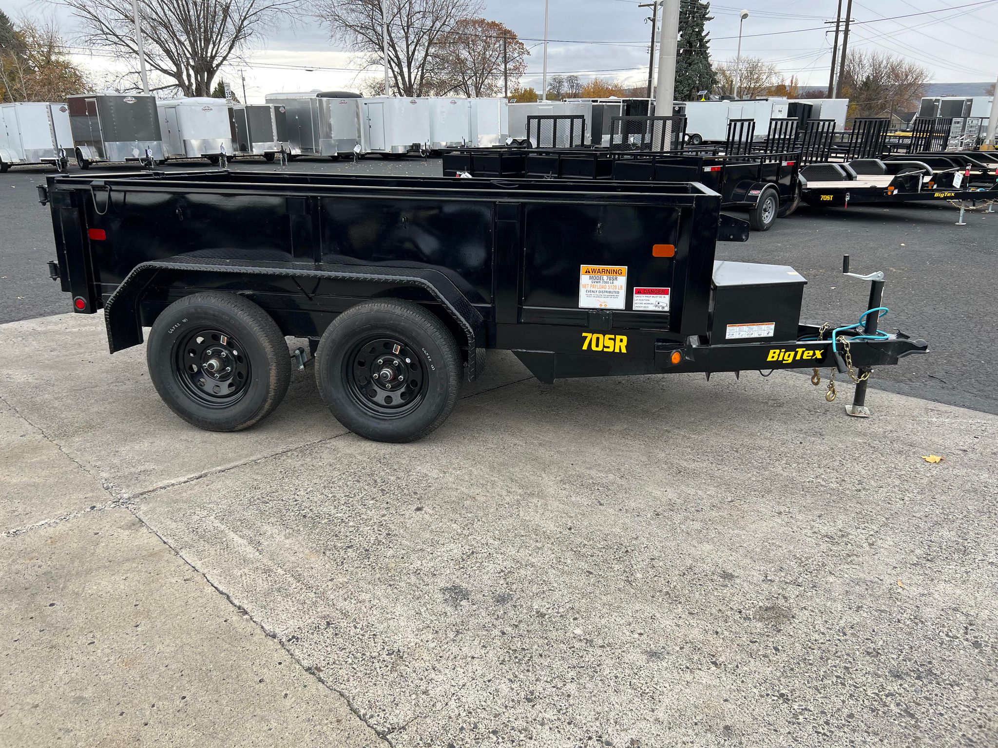 2027 Big Tex 5 X 10 70SR Dump Trailer **GVWR 7K** - Image 2