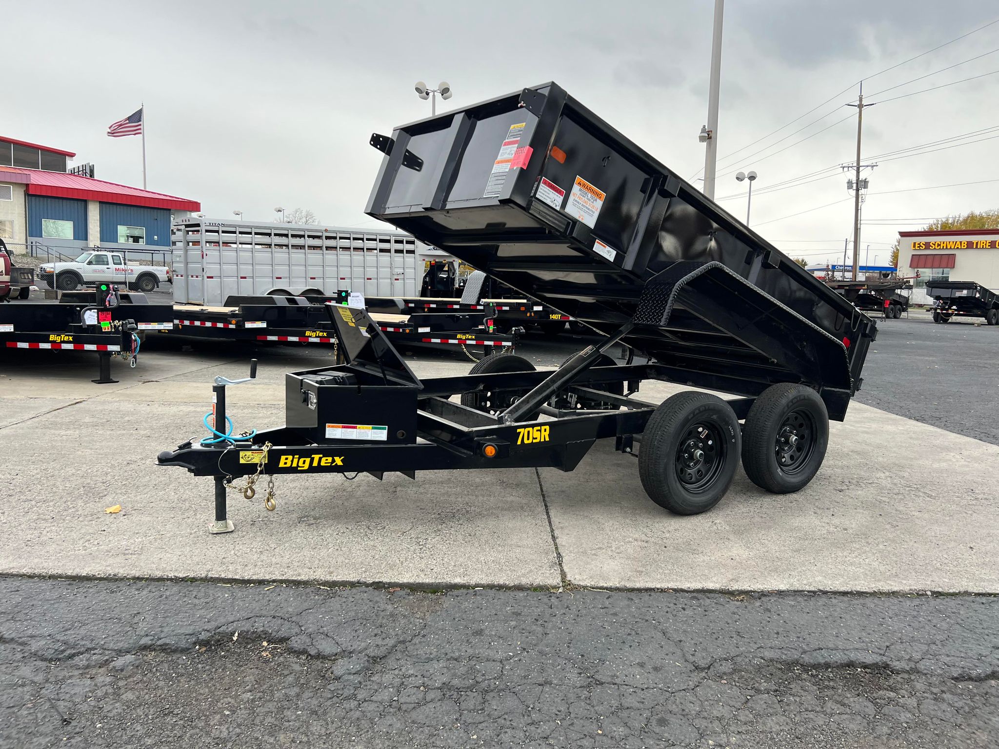 2027 Big Tex 5 X 10 70SR Dump Trailer **GVWR 7K**