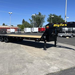 2027 Big Tex 102 X 20 + 5 22GN Flatbeb Trailer **GVWR 23.9K**