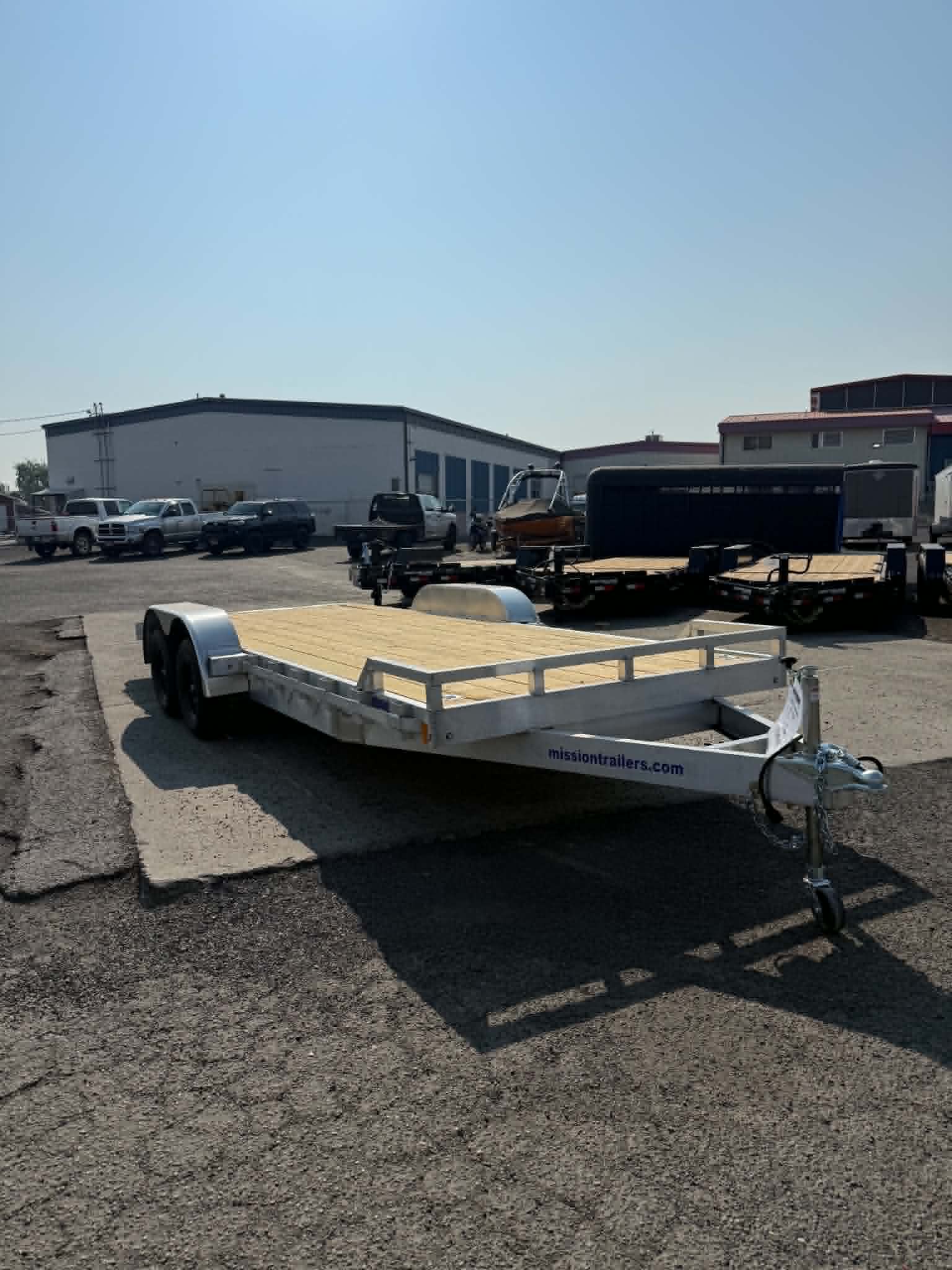 2027 Alcom 8 X 20 Car Hauler Trailer **GVWR 7K** - Image 2