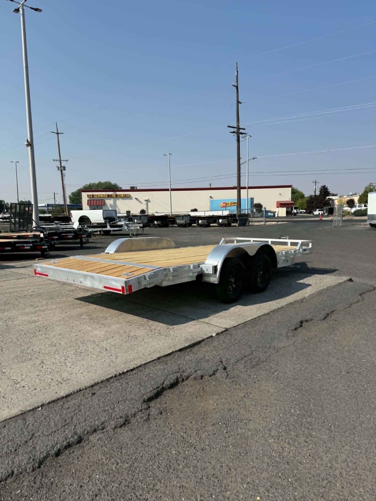 2027 Alcom 8 X 16 Car Hauler Trailer **GVWR 7K** - Image 4