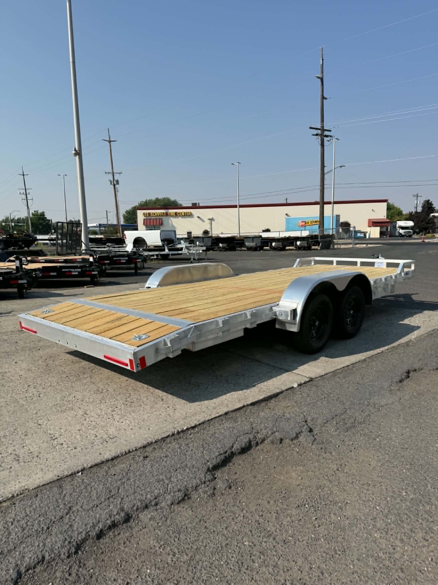 2027 Alcom 8 X 20 Car Hauler Trailer **GVWR 7K** - Image 3