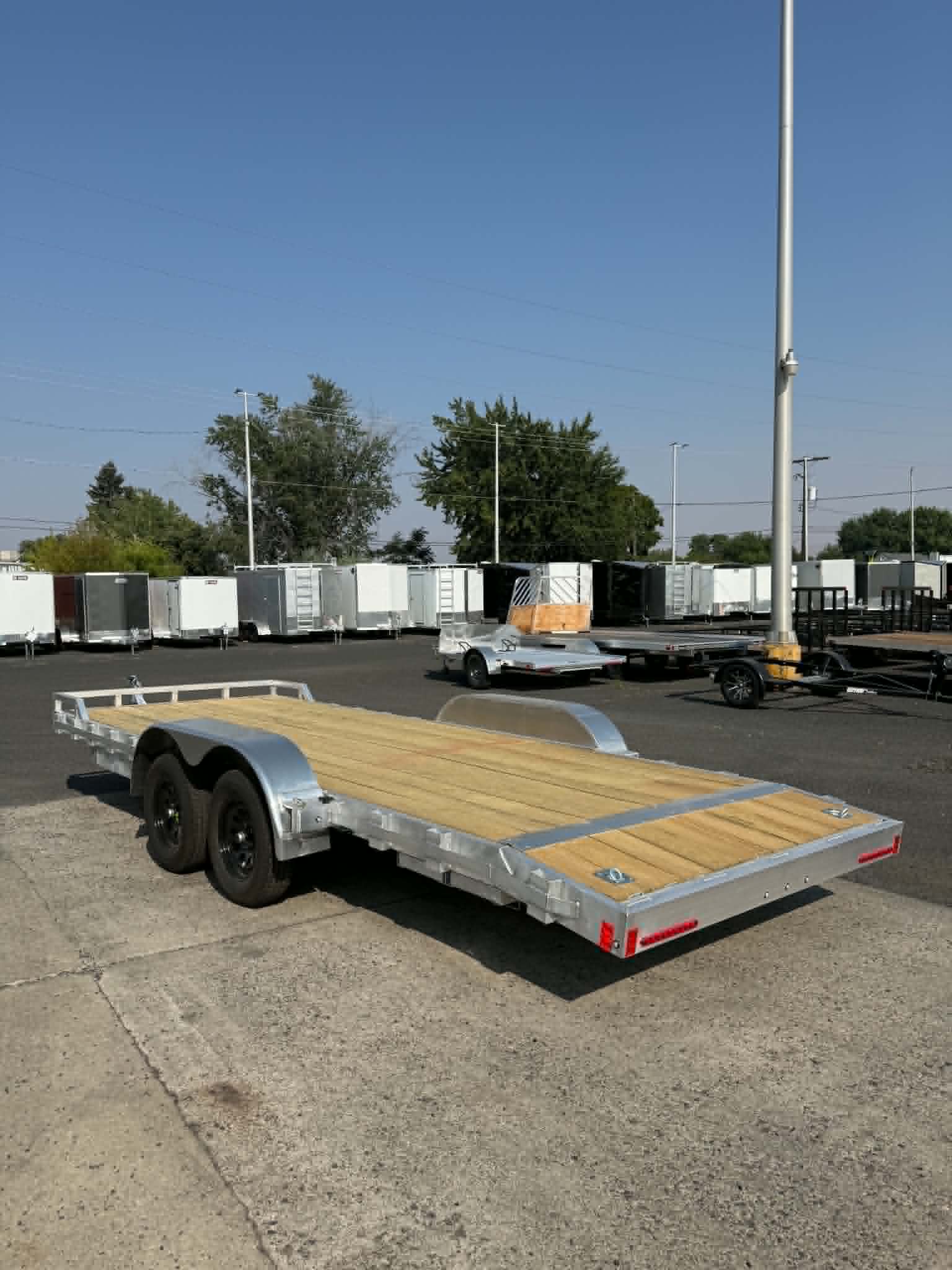 2027 Alcom 8 X 20 Car Hauler Trailer **GVWR 7K** - Image 4