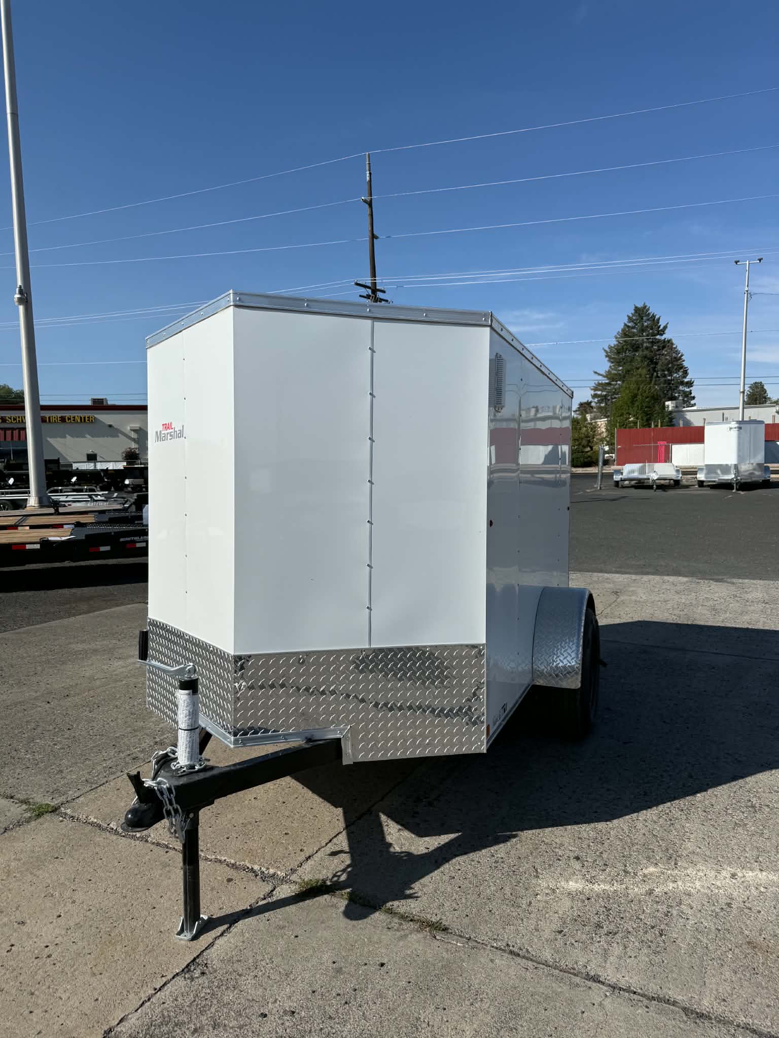 2026 Trail Marshal 5 X 8 CTS Enclosed Cargo Trailer **GVWR 3K** - Image 2